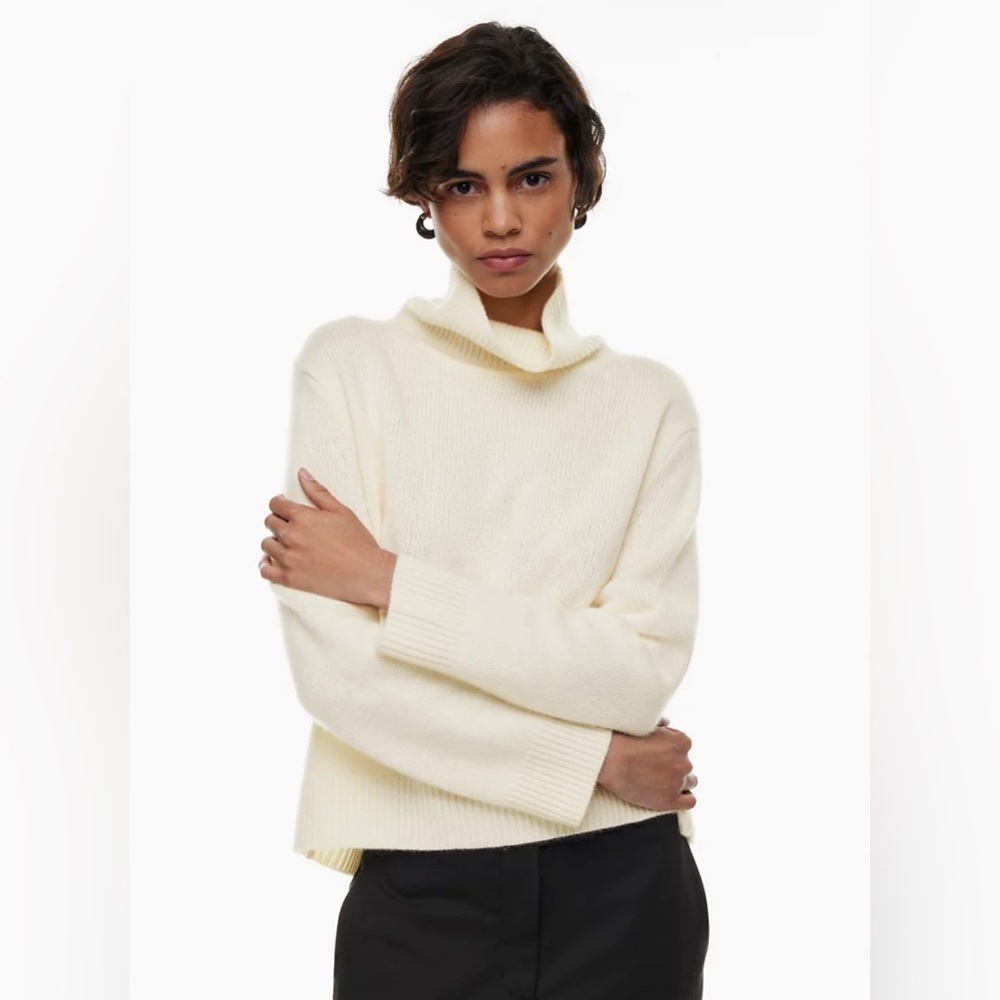 Aritzia Wilfred Luxe Cashmere Jara Sweater